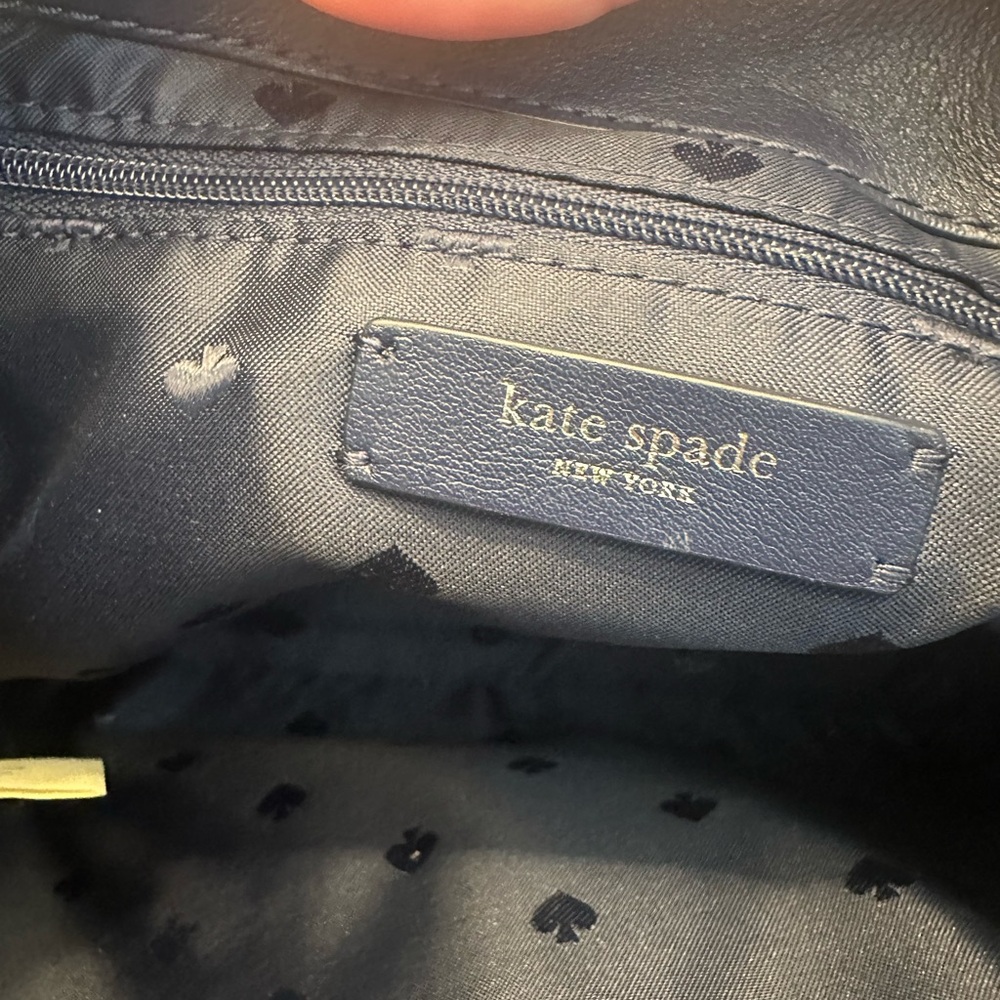 3F Kate Spade Meena Briar Lane Denim Quilted Purse Crossbody Bag - Picture 10 of 13